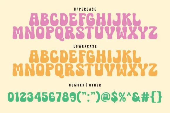 Super Flower Font Handsign.Studio