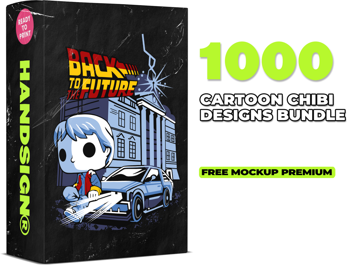 1000 Cartoon Chibi Designs Bundle Part 02