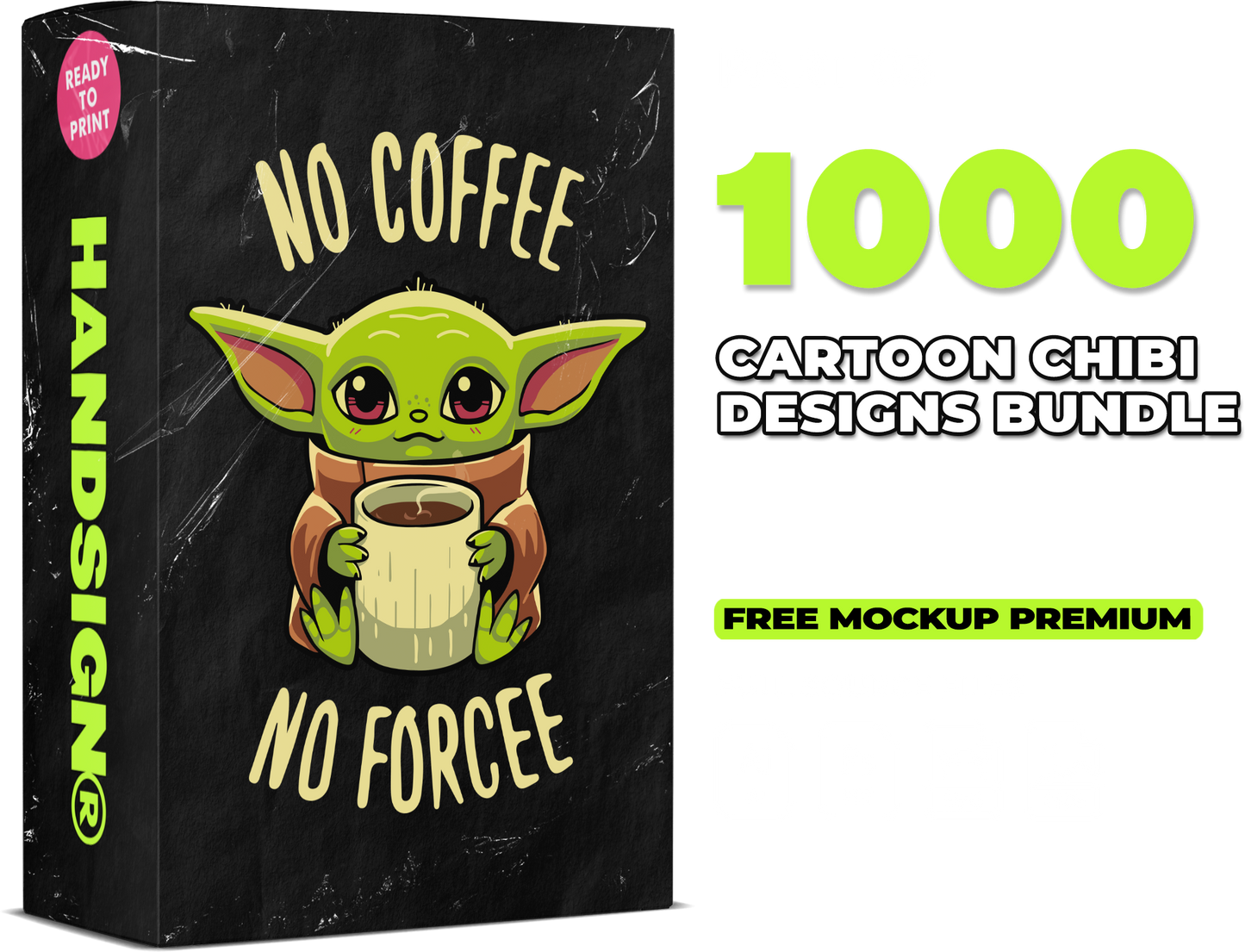 1000 Cartoon Chibi Designs Bundle Part 03