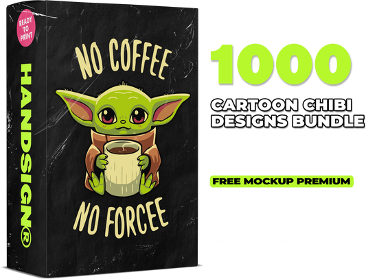 1000 Cartoon Chibi Designs Bundle Part 03