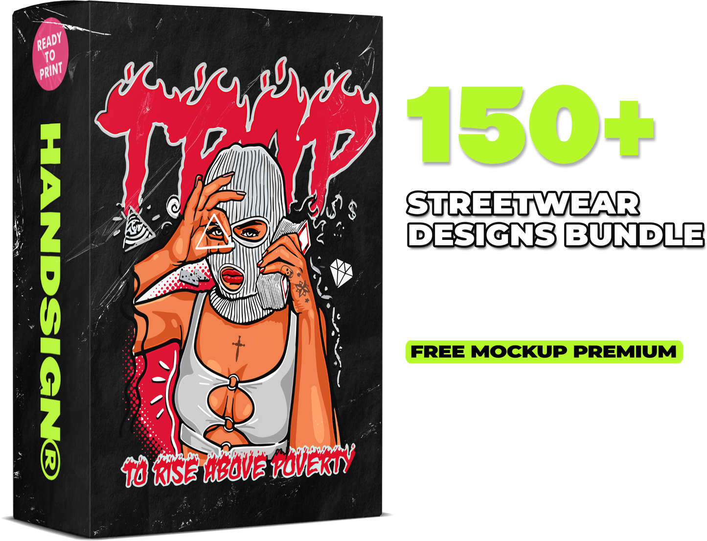 150 Streetwear Designs Bundle