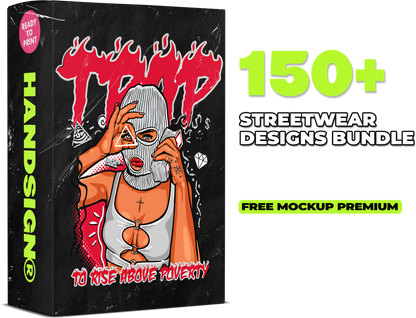 150 Streetwear Designs Bundle