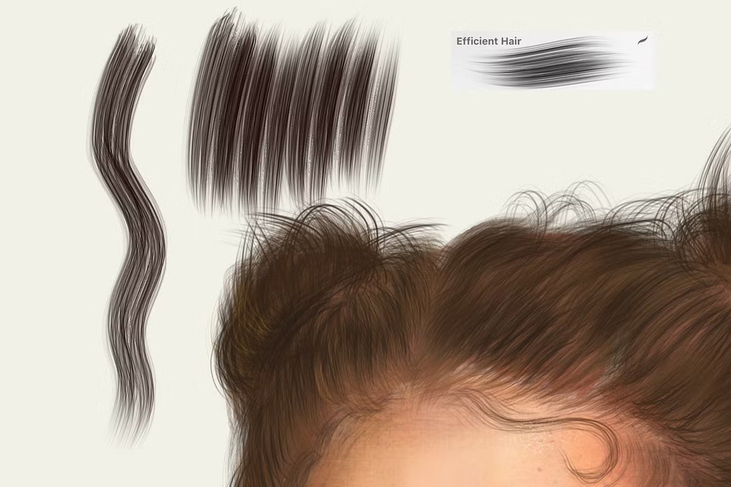 19 Procreate Realistic Portrait Brushes