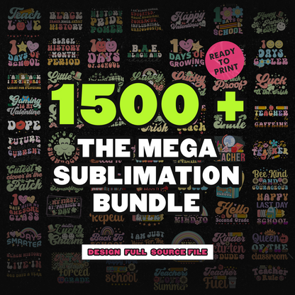 1500 The Mega Sublimation Bundle