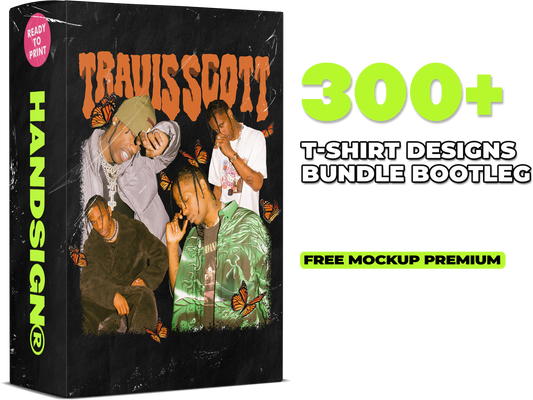 300 Tshirt Designs Bundle Bootleg