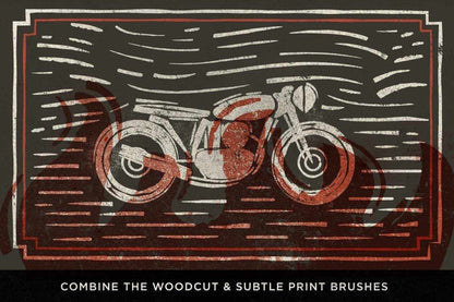 32 Woodcut Brush Kit