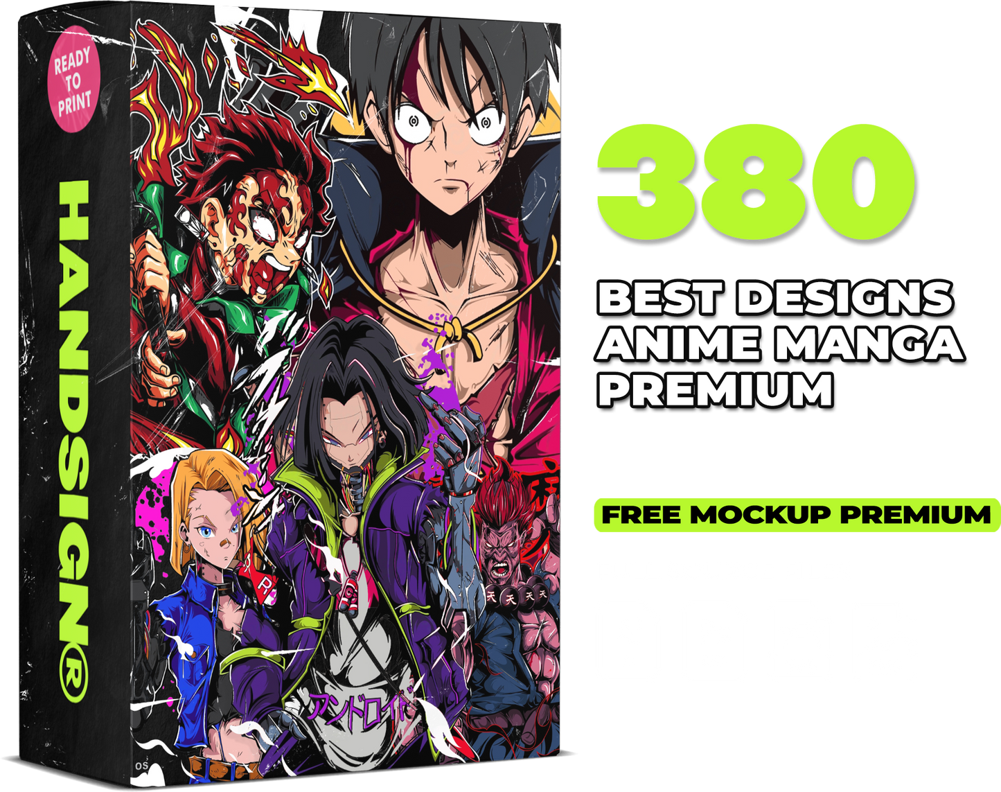 380 Best Designs Anime Manga PREMIUM