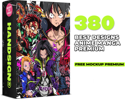 380 Best Designs Anime Manga PREMIUM