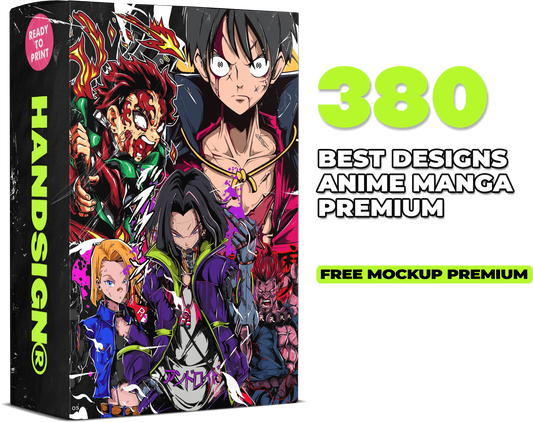 380 Best Designs Anime Manga PREMIUM