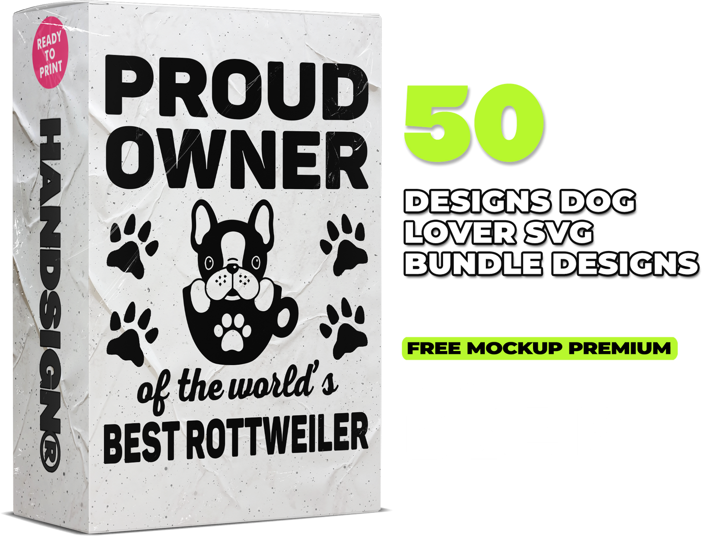 50 Dog Lover Svg Designs Bundle