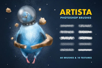 60 Artista Photoshop Brushes