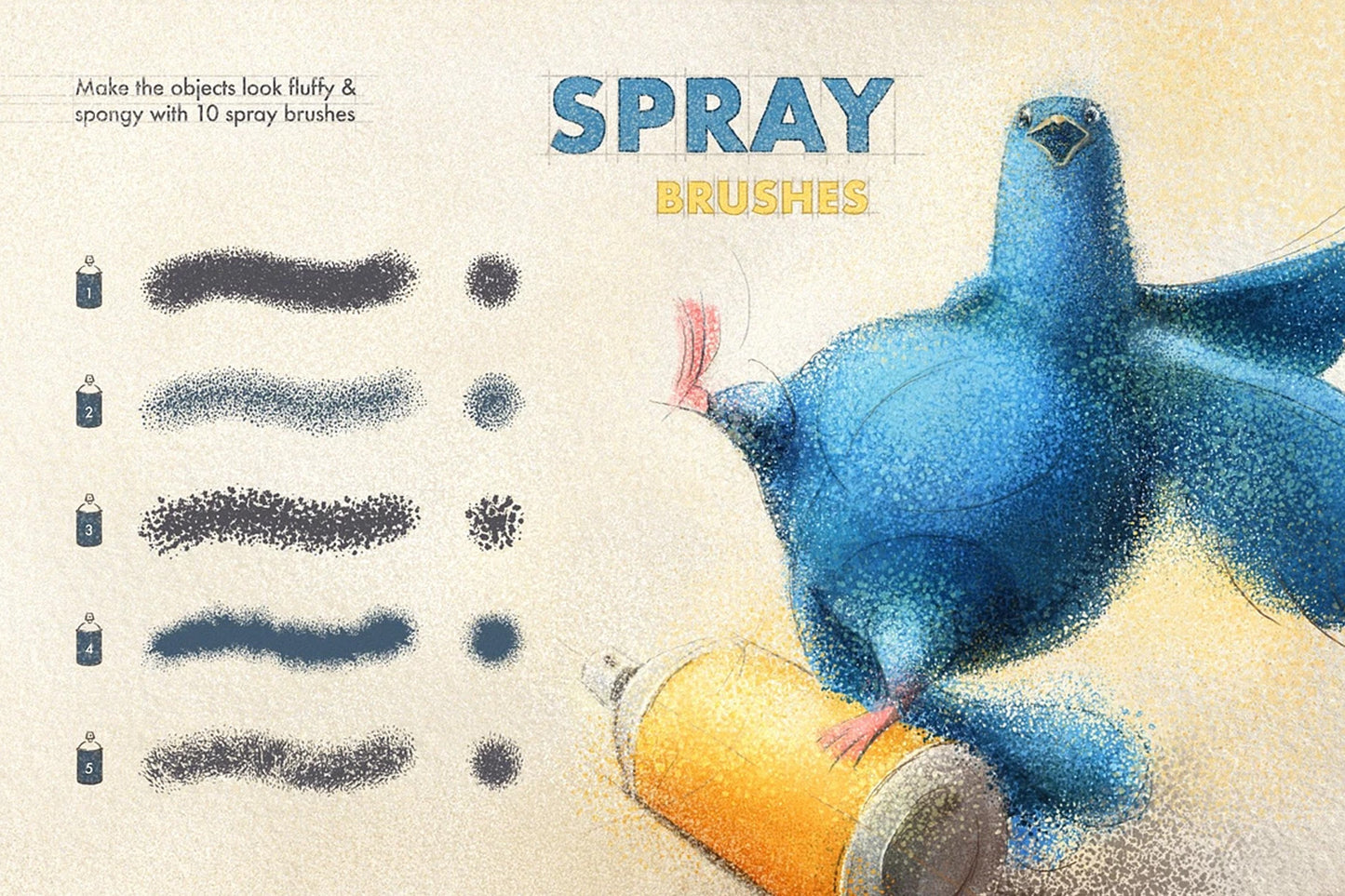 60 Artista Photoshop Brushes