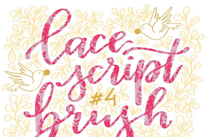 Lace Lettering Brushes for Procreate - Handsign.Studio