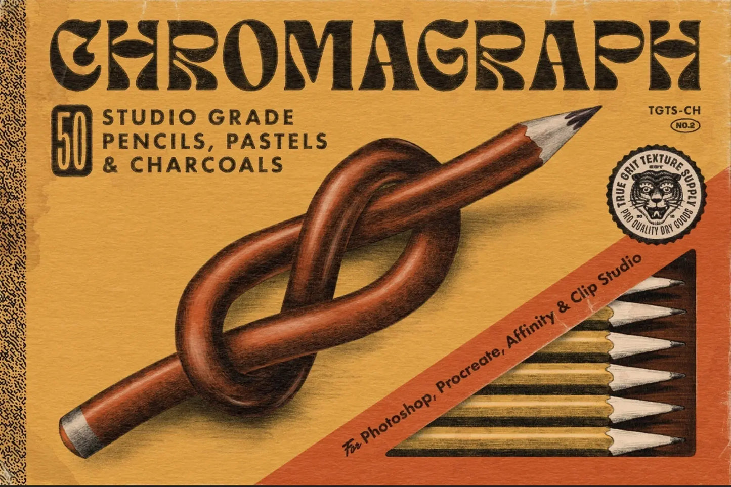 Chromagraph Brushset for Procreate - Handsign.Studio