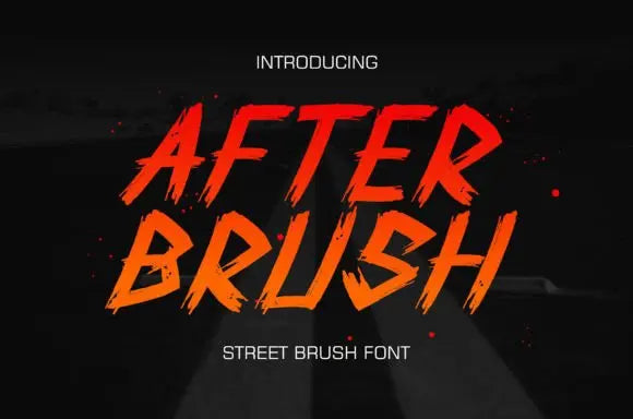 After Brush Font Handsign.Studio