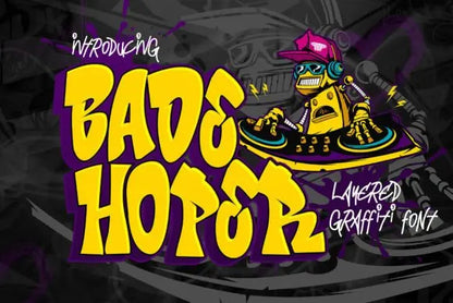 Bade Hoper Font Handsign.Studio