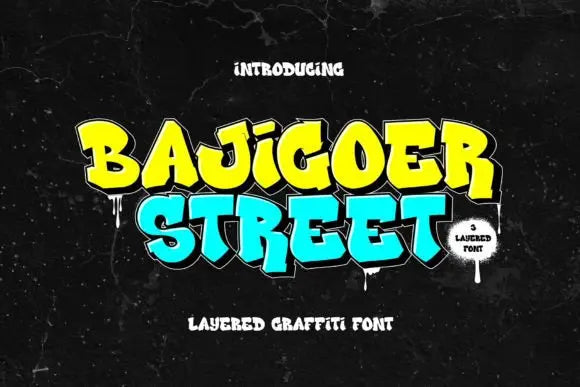 Bajigoer Street Font Handsign.Studio