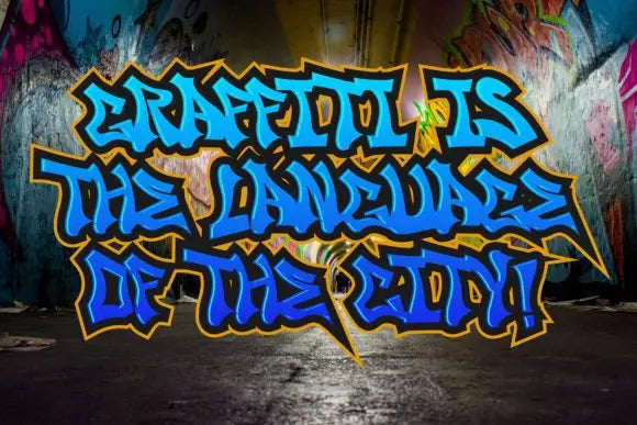 Block Busta Font Handsign.Studio