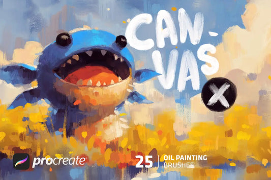 Canvas-X Procreate Brush Pack