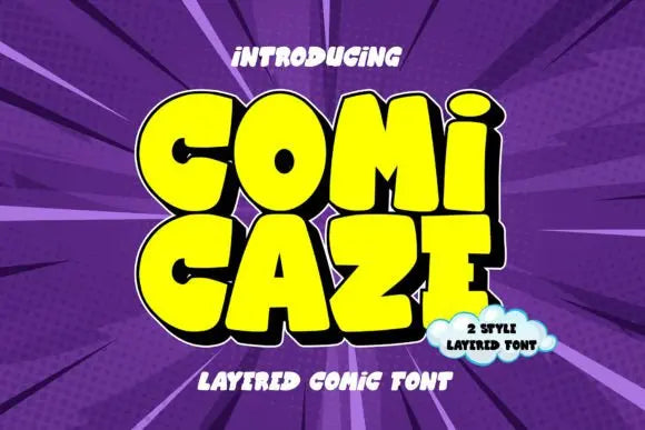 Comicaze Font Handsign.Studio