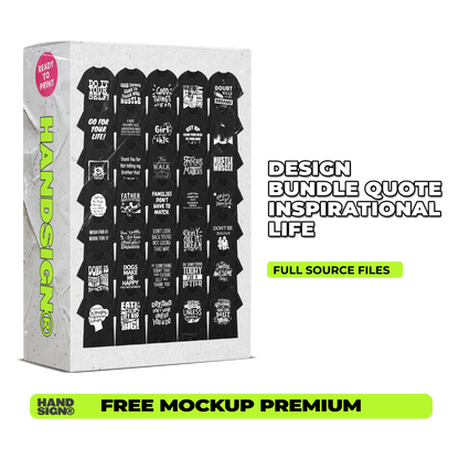 FREE 200 Design Bundle Quote  Inspirational Life