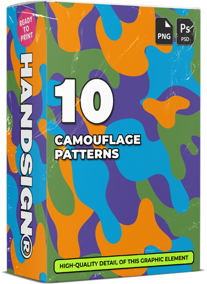 10 Camouflage Pattern Designs