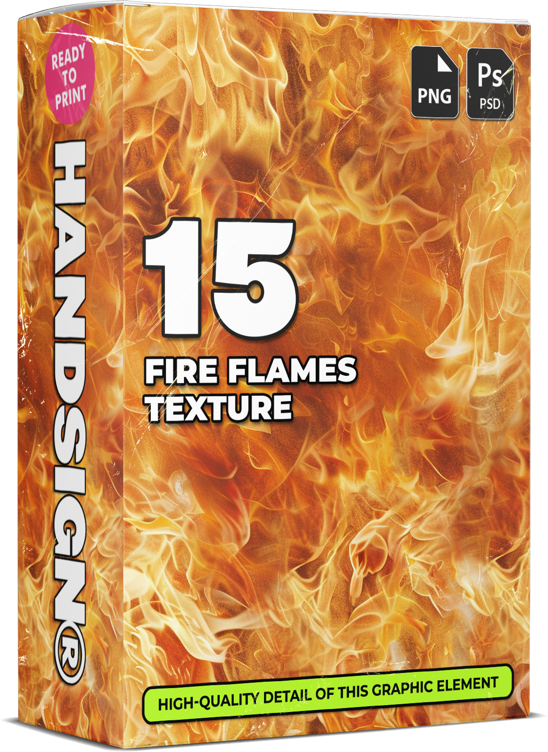 15 Fire Flames Texture Designs