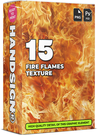 15 Fire Flames Texture Designs