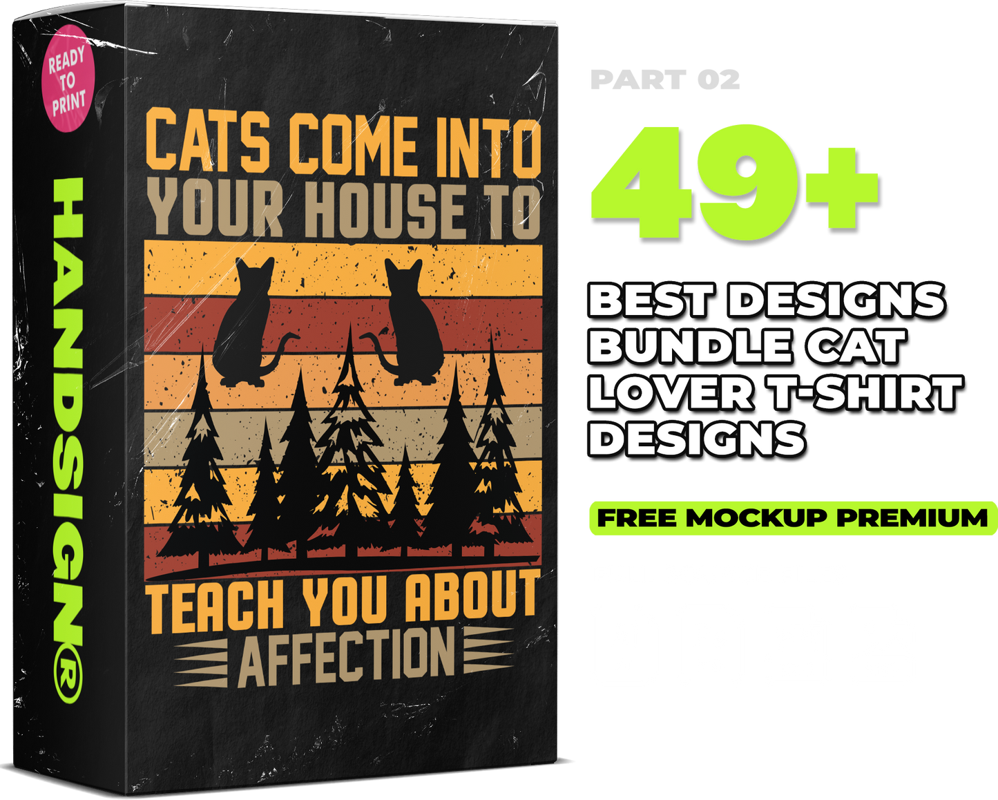 49 Designs Bundle Cat Lover PART 02