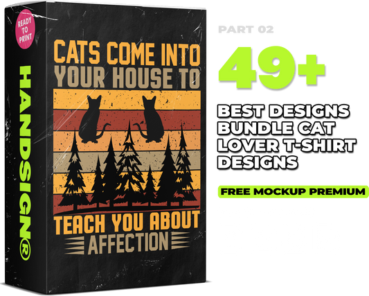 49 Designs Bundle Cat Lover PART 02