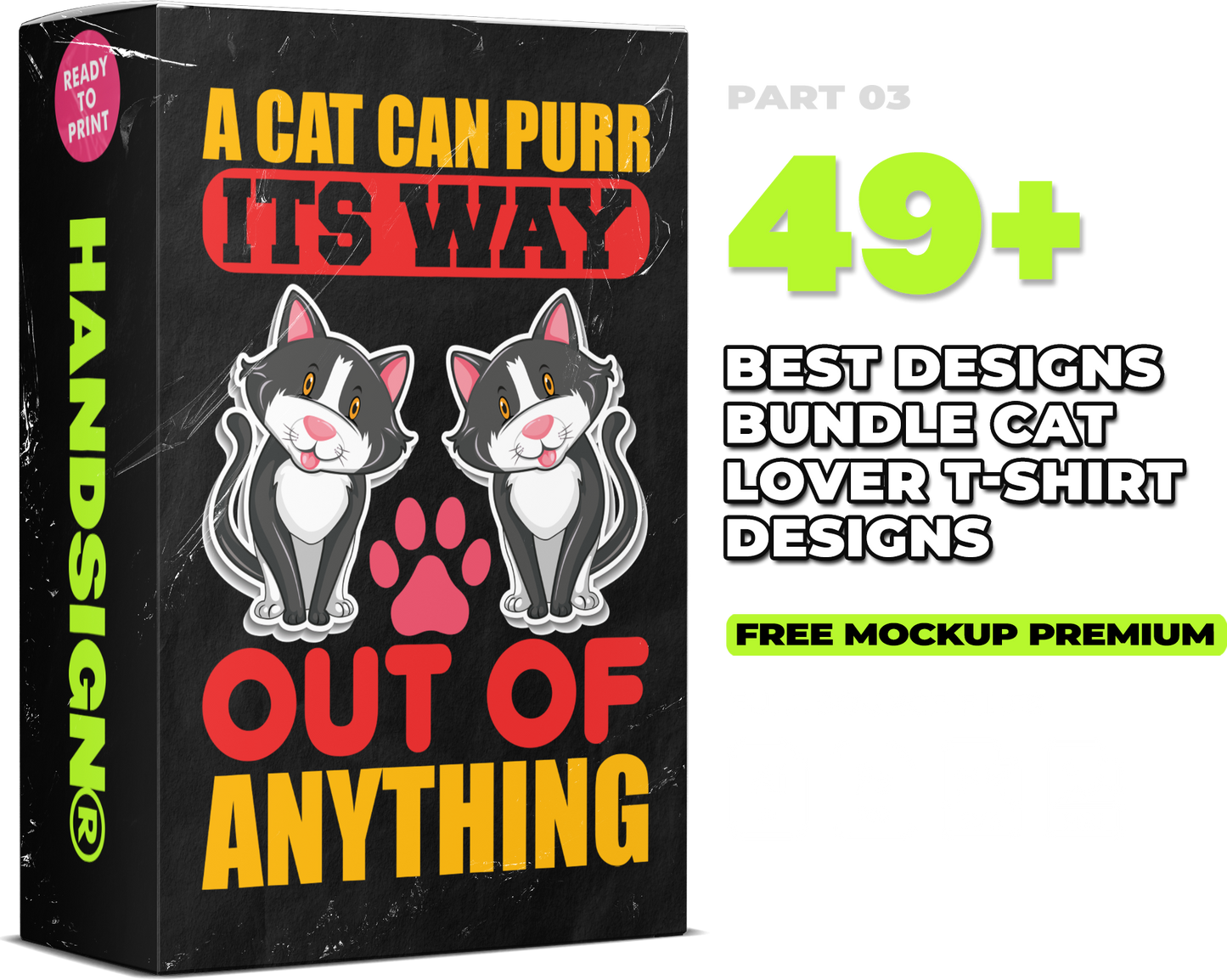 49 Designs Bundle Cat Lover PART 03