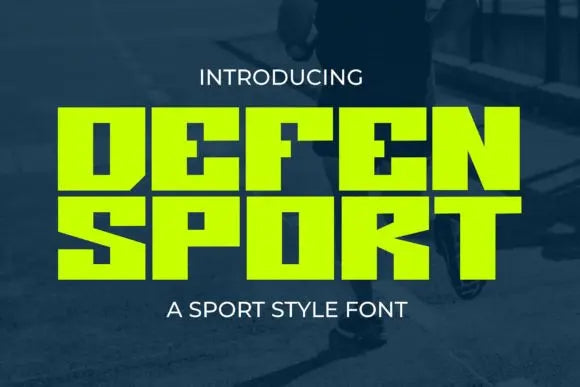 Defen Sport Font Handsign.Studio