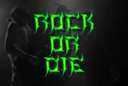 Demon Beast Font Handsign.Studio