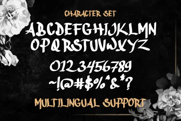 Funeral Daggers Font Handsign.Studio