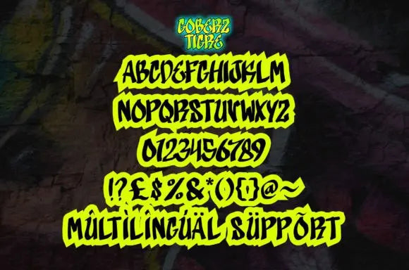 Goberz Tigre Font Handsign.Studio