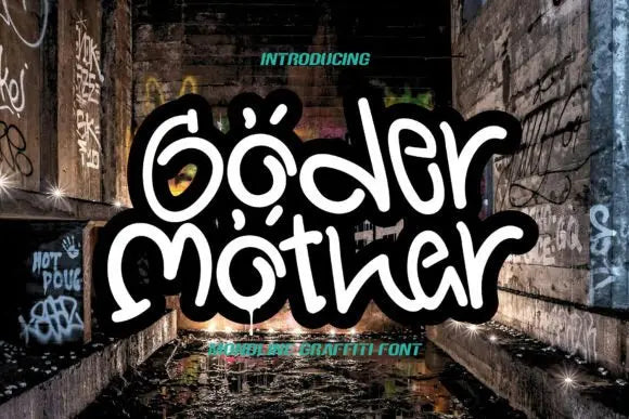 Goder Mother Font Handsign.Studio
