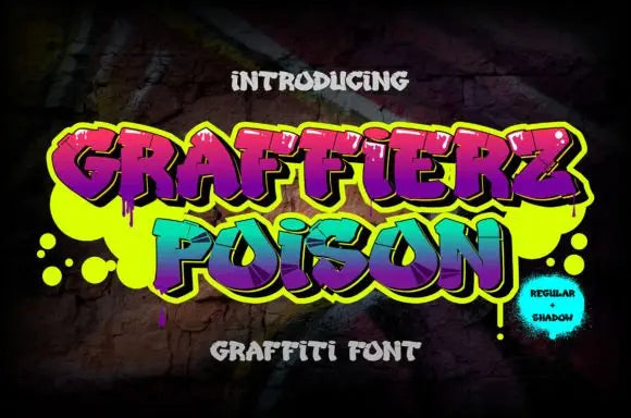Graffierz Poison Font Handsign.Studio