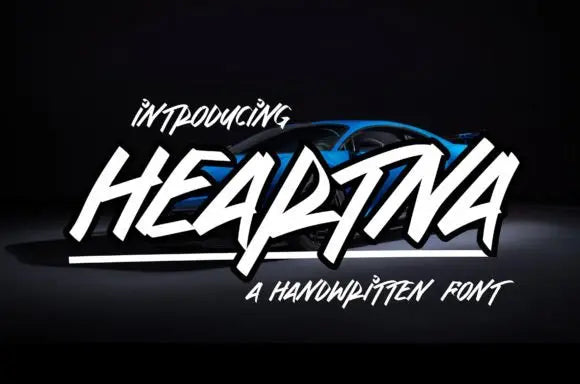 Heartna Font Handsign.Studio