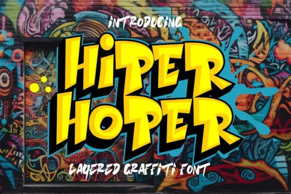 Hiper Hoper Font Handsign.Studio
