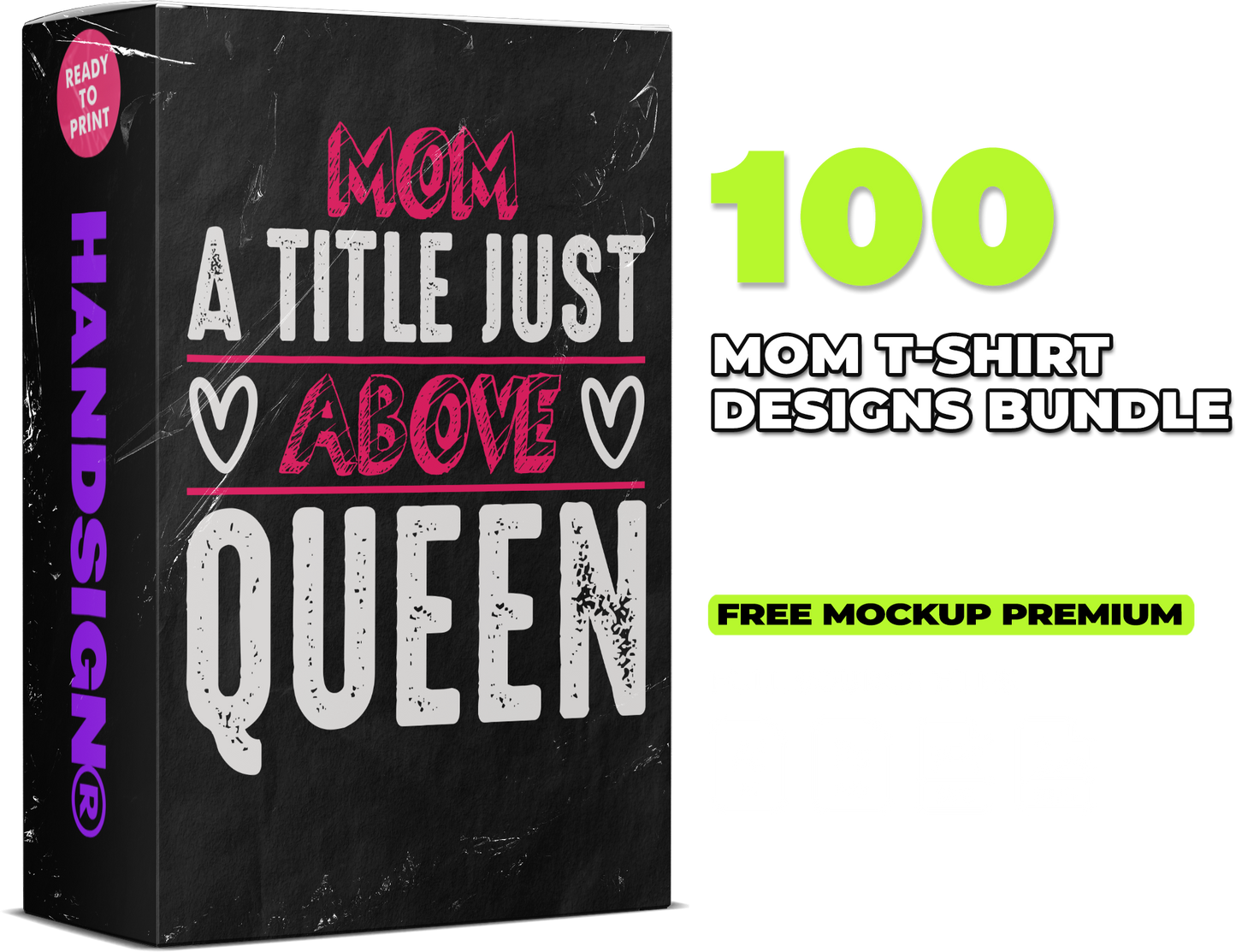 100 Mom T-shirt SVG Designs bundle