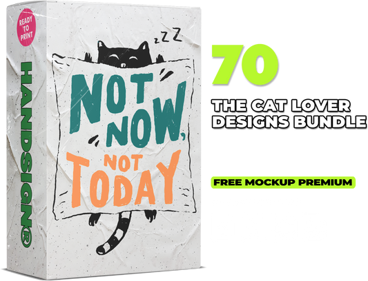 70 The Cat Lover SVG Designs Bundle