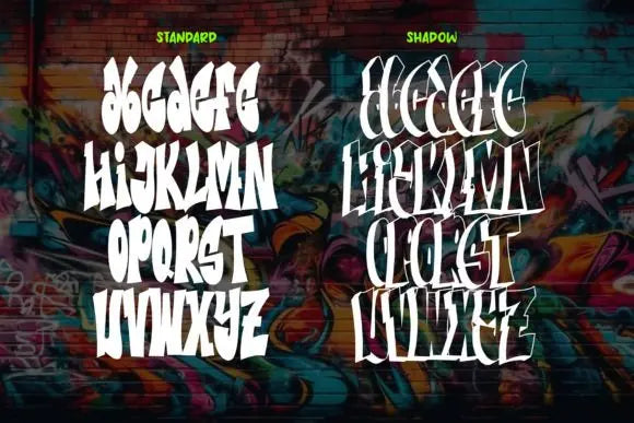 Metro Graffi Font Handsign.Studio