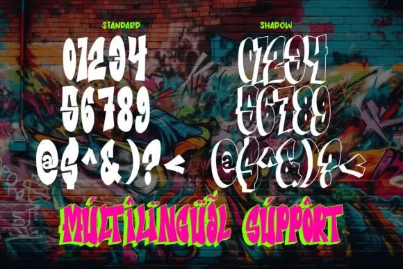 Metro Graffi Font Handsign.Studio