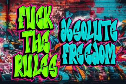 Metro Graffi Font Handsign.Studio