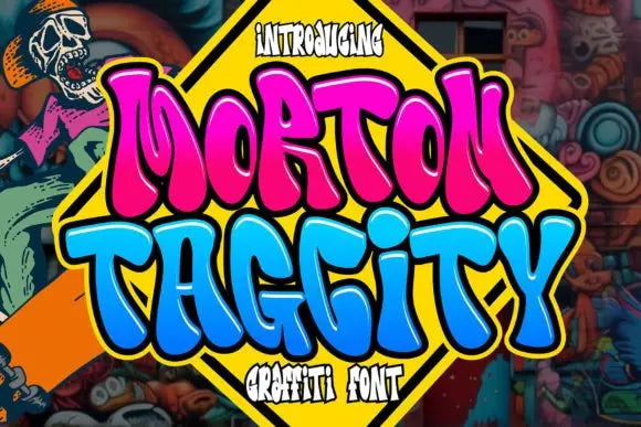 Morton Taggity Font Handsign.Studio