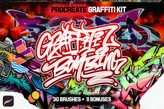 25+ Procreate Graffiti Bombing