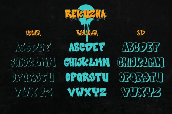 Rekuzha Font Handsign.Studio