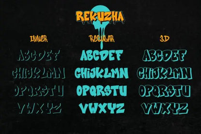 Rekuzha Font Handsign.Studio