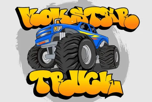 Roket Monster Font Handsign.Studio