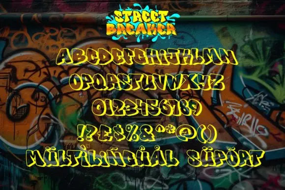 Street Breaker Font - Handsign.Studio